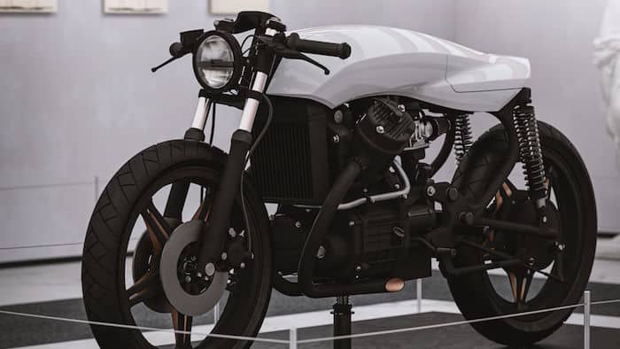 Snow White, the bike that comes from fairy tales and challenges the future