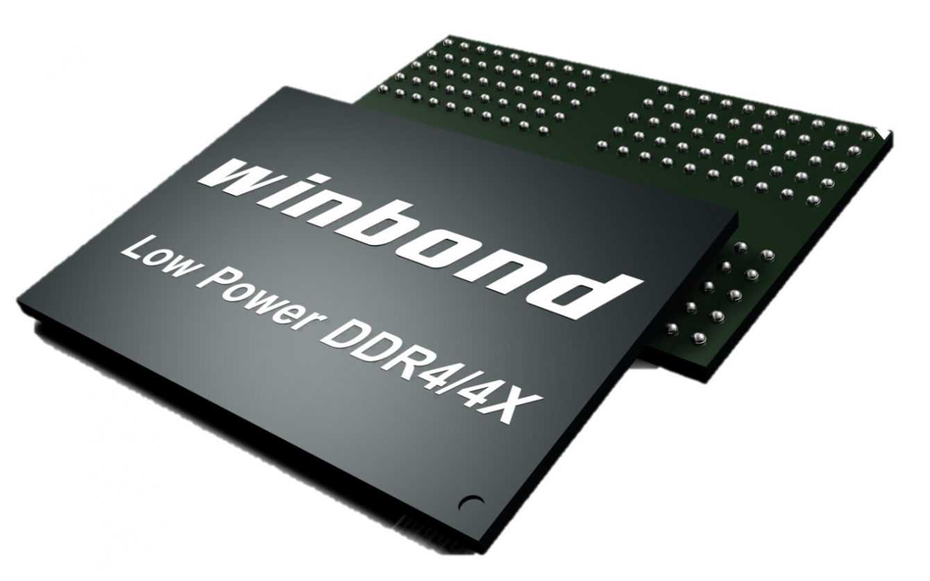 Winbond: LPDDR4 / 4X 100BGA reaches the JEDEC standard