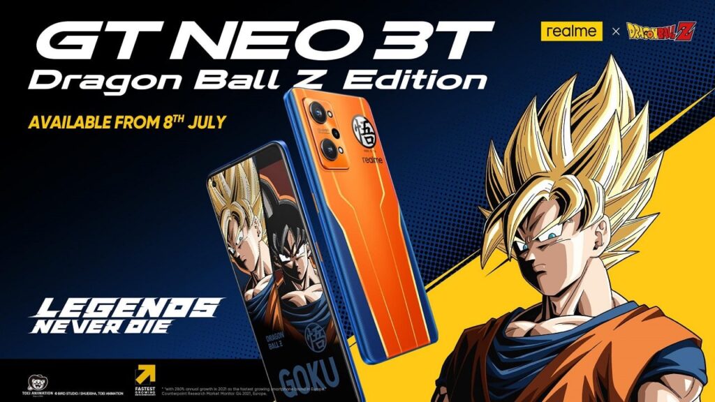 Realme Gt Neo 3T Dragon Ball Z Edition Italy Min