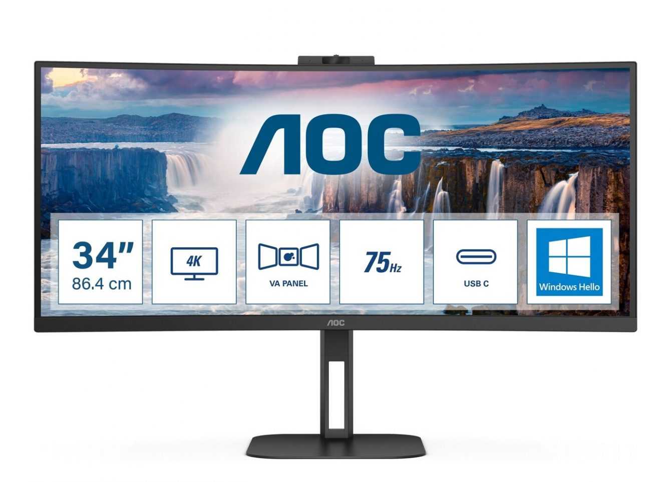 AOC V5 series: enriched with new versatile monitors