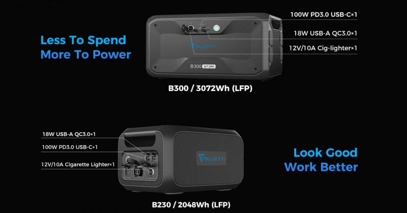 BLUETTI B230 and B300: 5 things to know before buying them