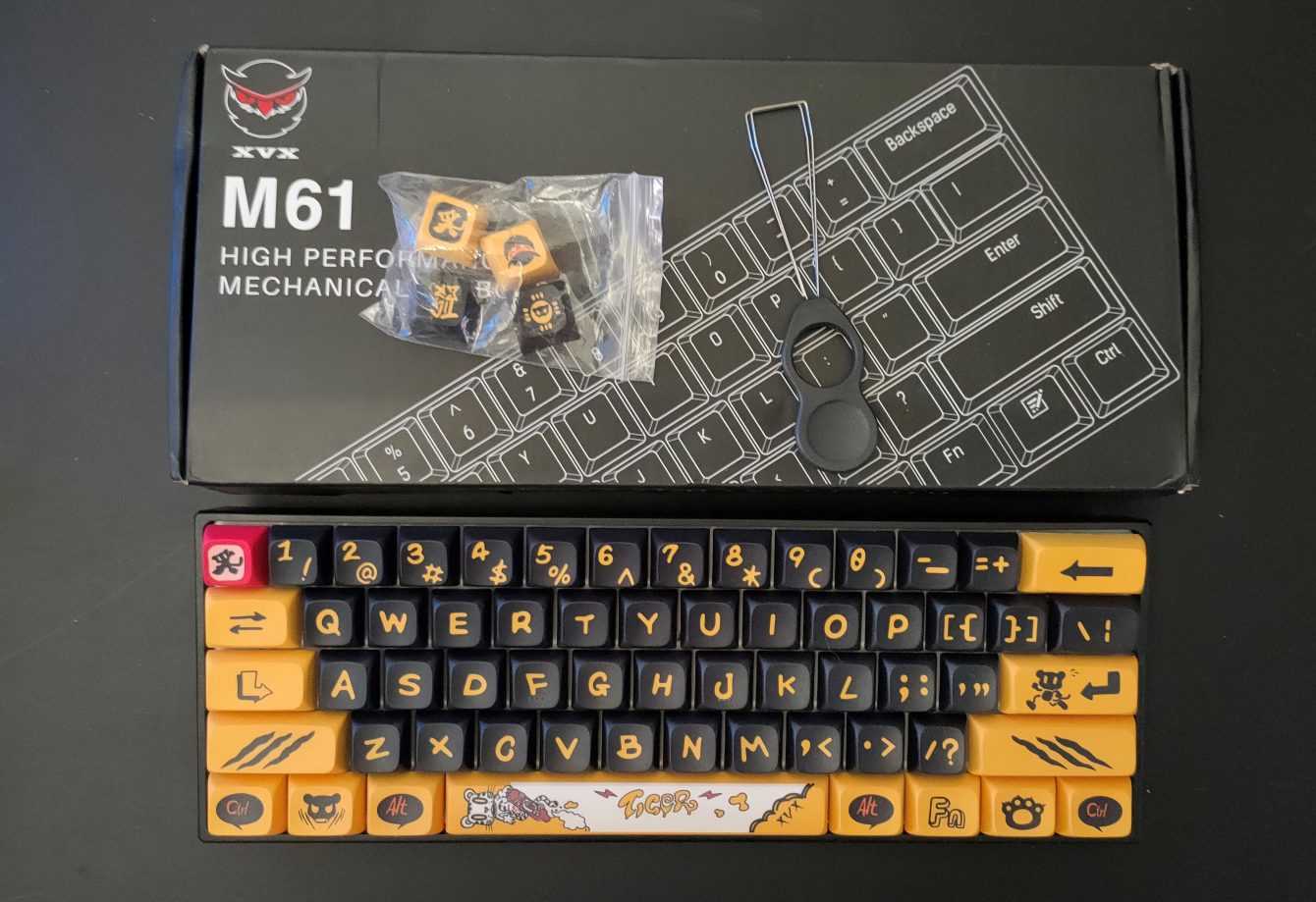 Hkfos XVX M61 Tiger review: the best keyboard 60%?