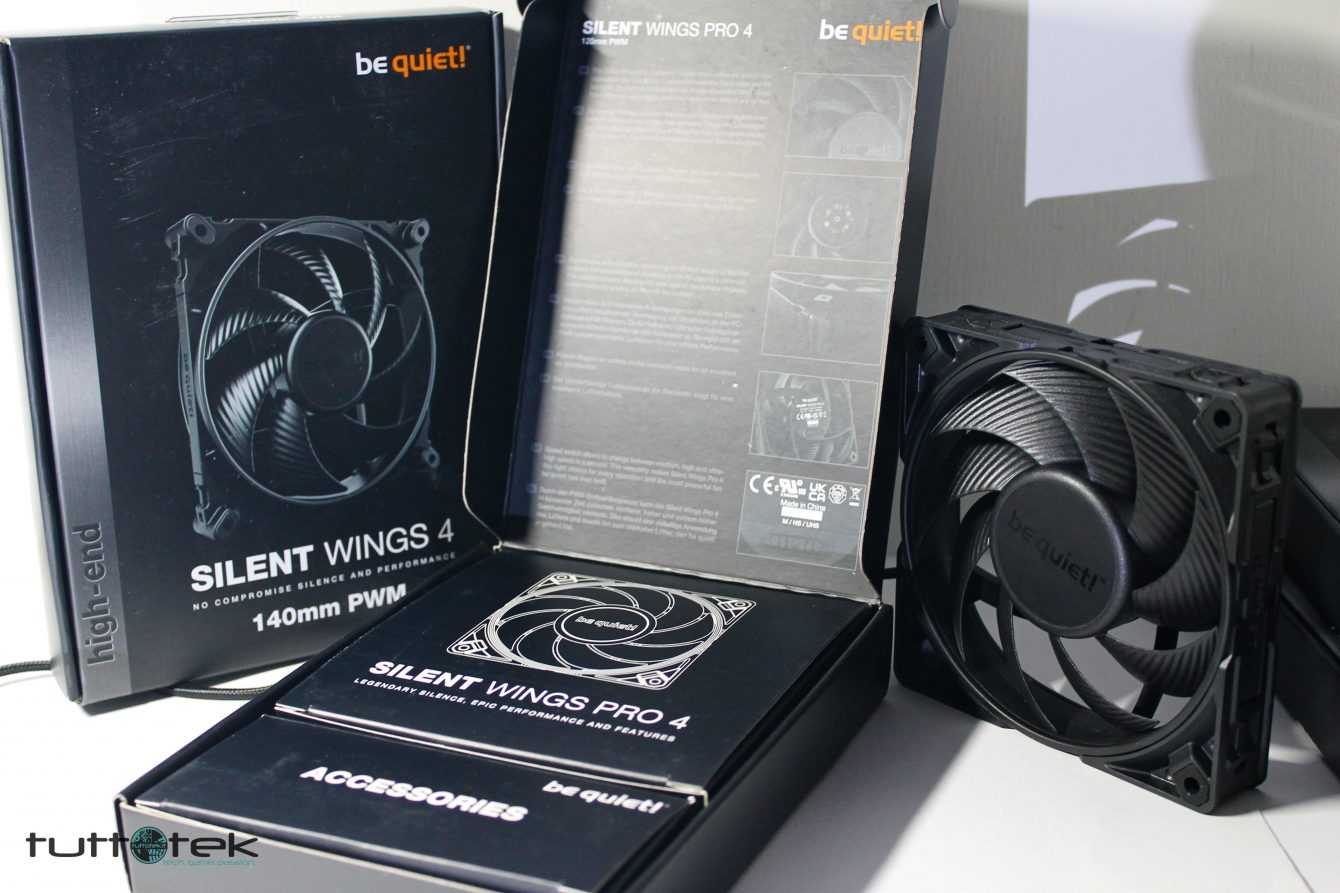 Review be quiet!  Silent Wings 4 and 4 Pro: unique on the market!