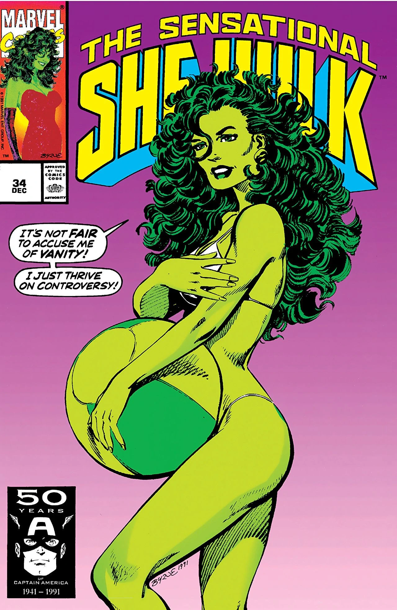 She-Hulk, a bodybuilder body against stereotypes