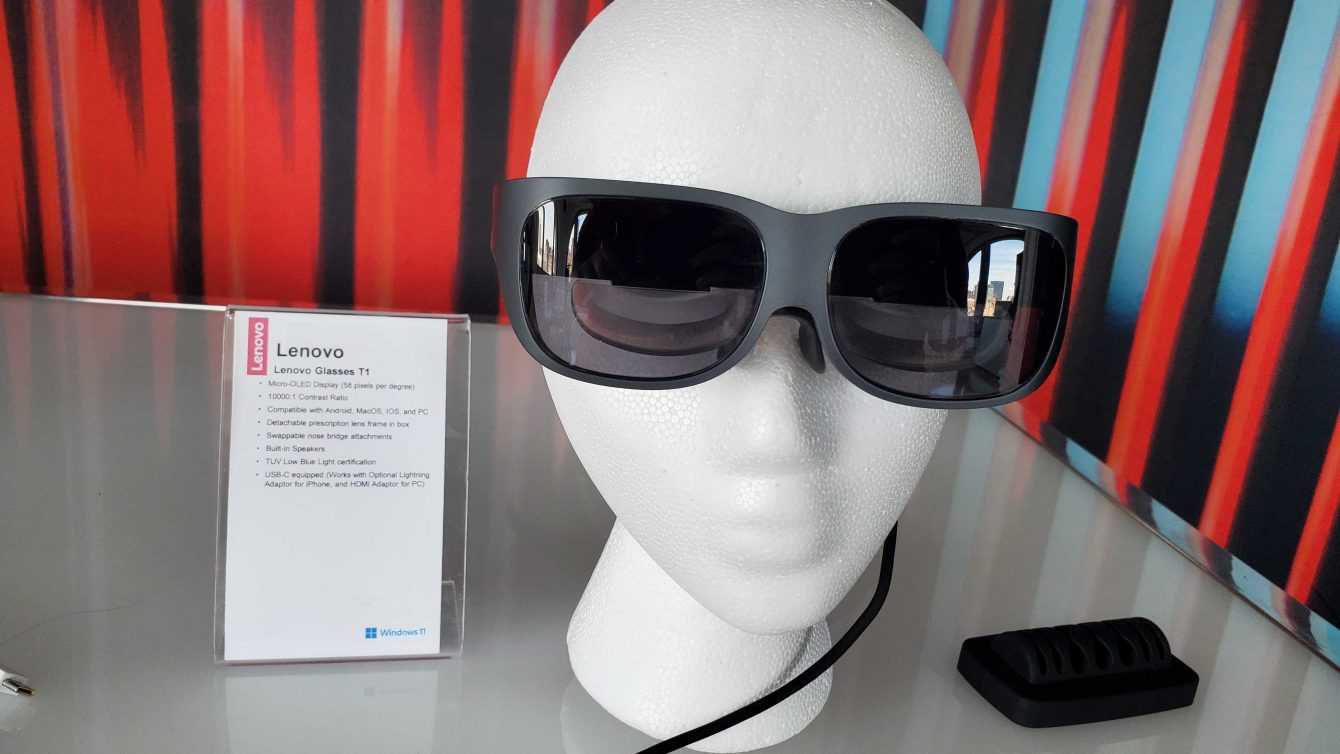 Tech Life 2022: Lenovo presents the new Glasses T1