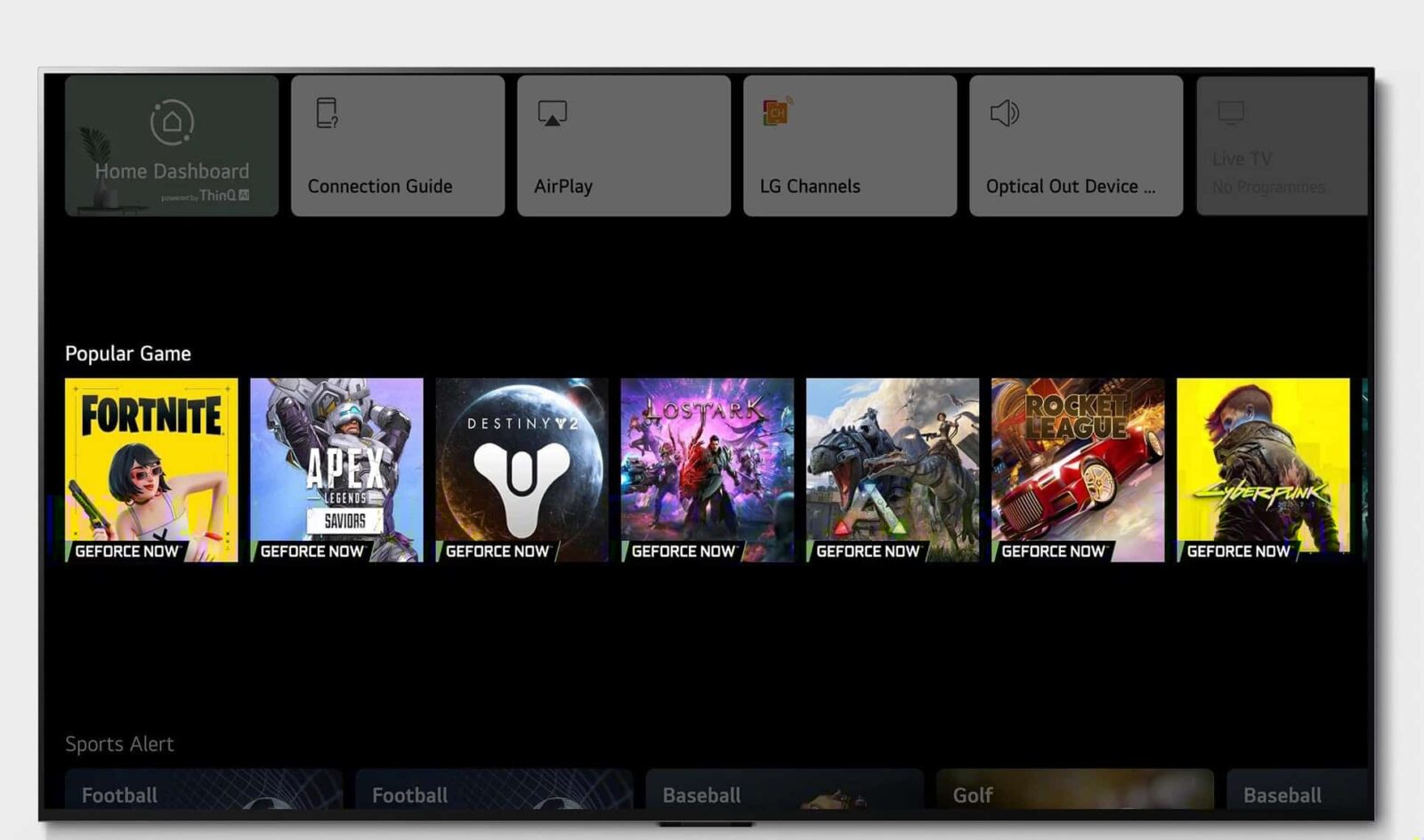 Nuovi servizi di cloud gaming sulle TV LG thumbnail