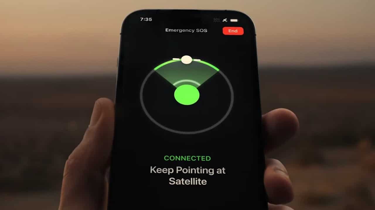 Apple lancia SOS Emergenza via satellite per iPhone 14 thumbnail