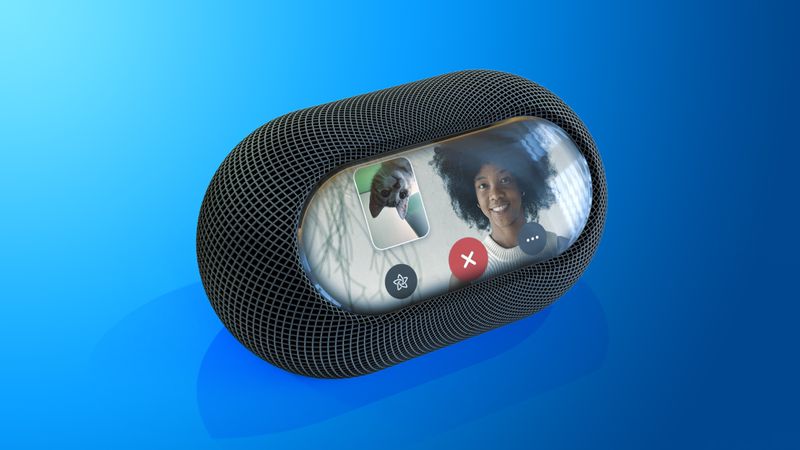 HomePod FaceTime 3D Blue