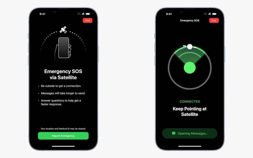 emergency sos via satellite apple iphone min