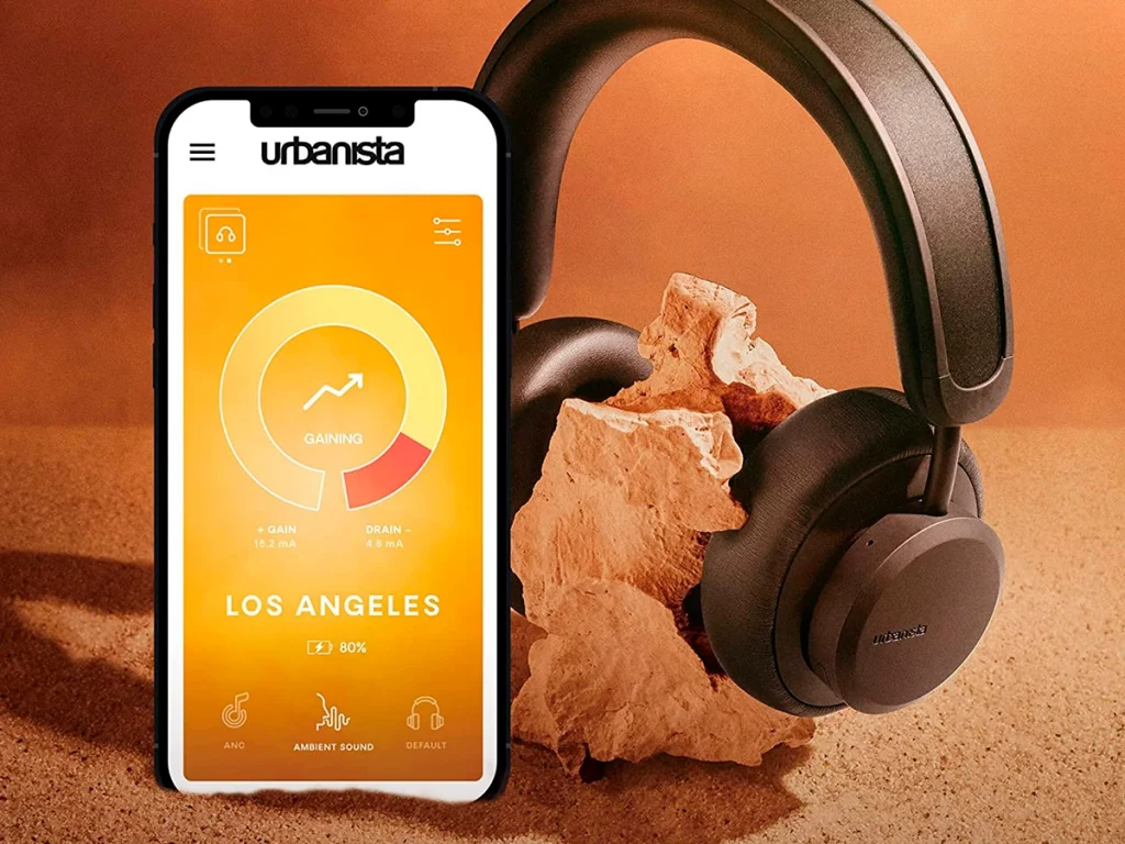 Urbanista Los Angeles self-charging headphones