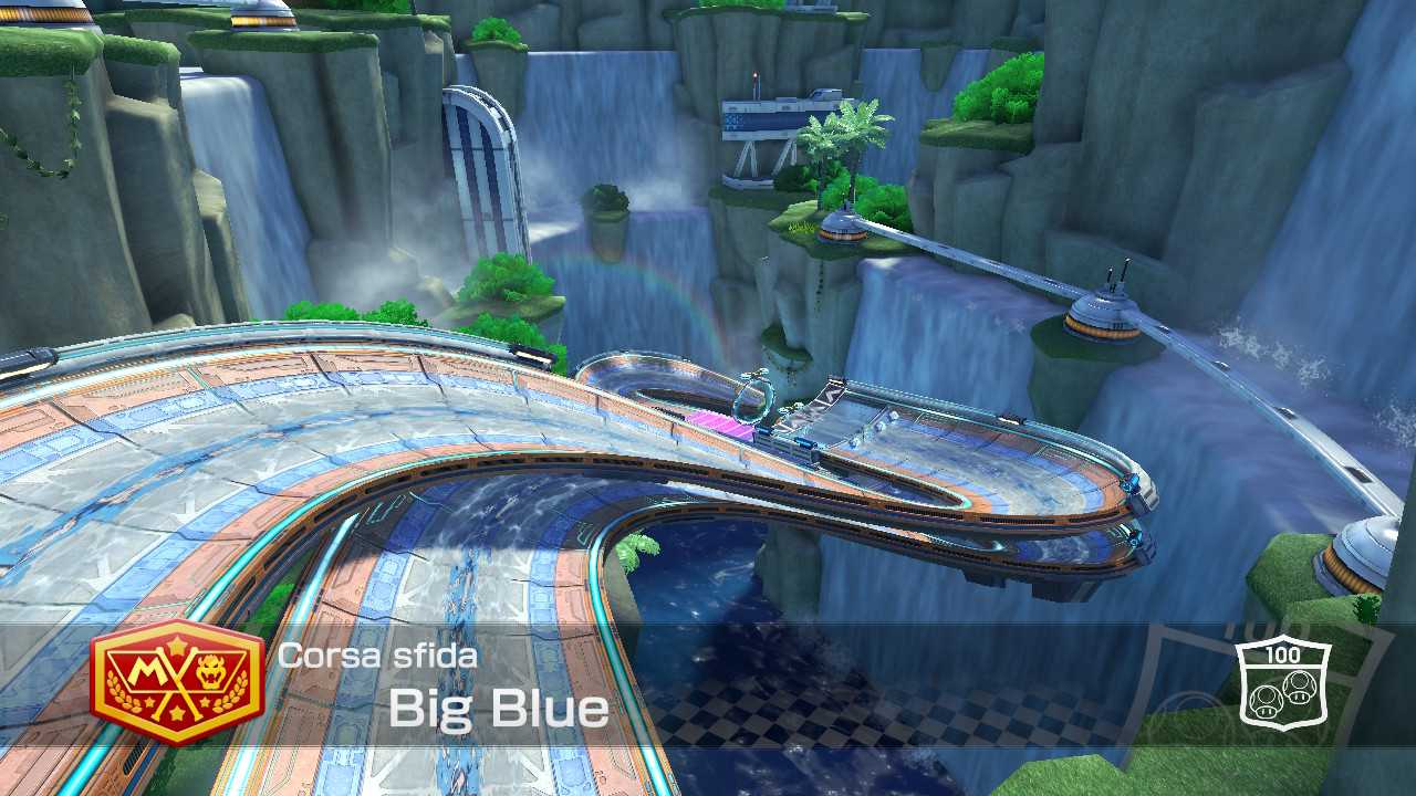 Mario Kart 8 Deluxe: track and track guide (part 12, Campanella Trophy)