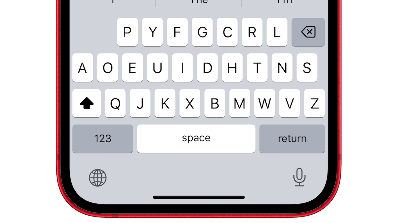 Ora iPhone supporta la tastiera Dvorak thumbnail