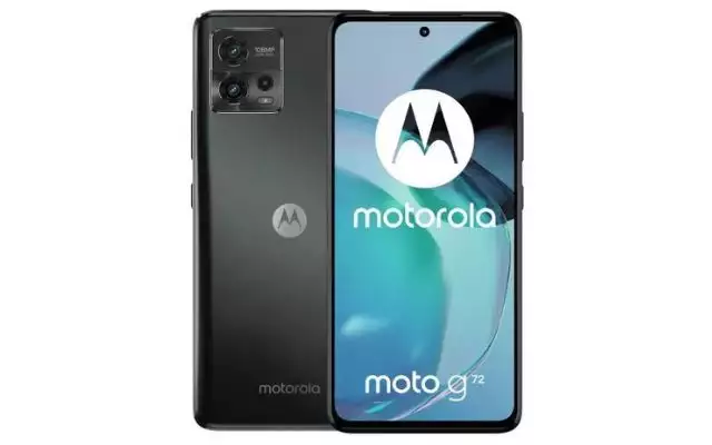 Motorola: here is the new G72 moto