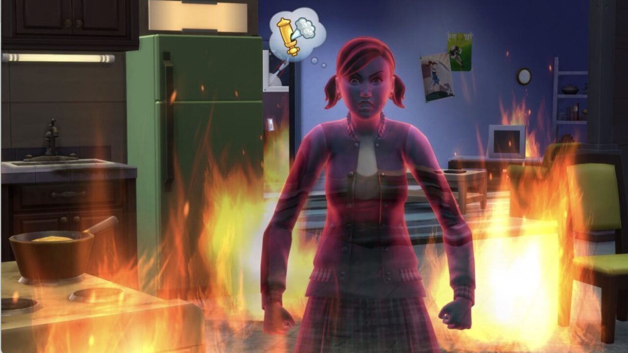 Un bug di The Sims 4 trasforma i Sim spaventati in piromani thumbnail