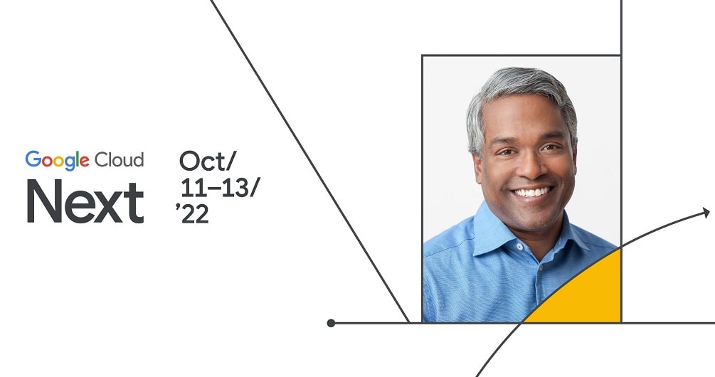 Credit image Google Cloud Next 22 Thomas Kurian min