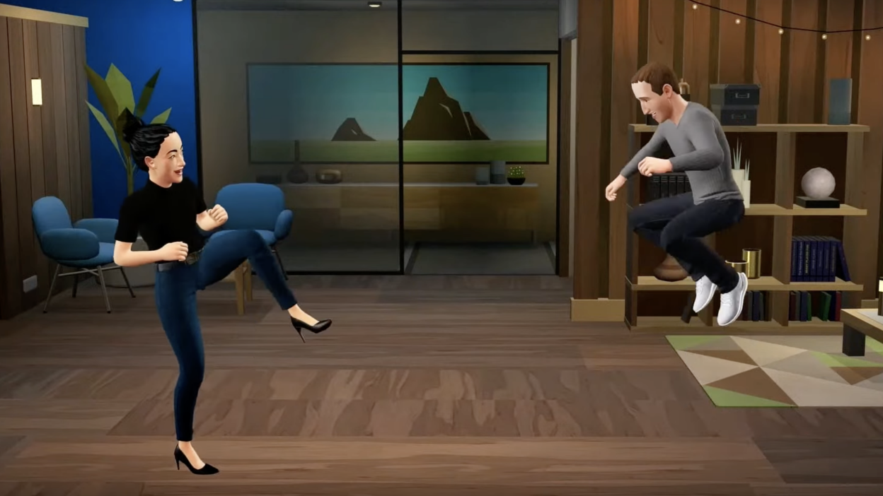 Le gambe in VR di Meta non sono affatto reali thumbnail