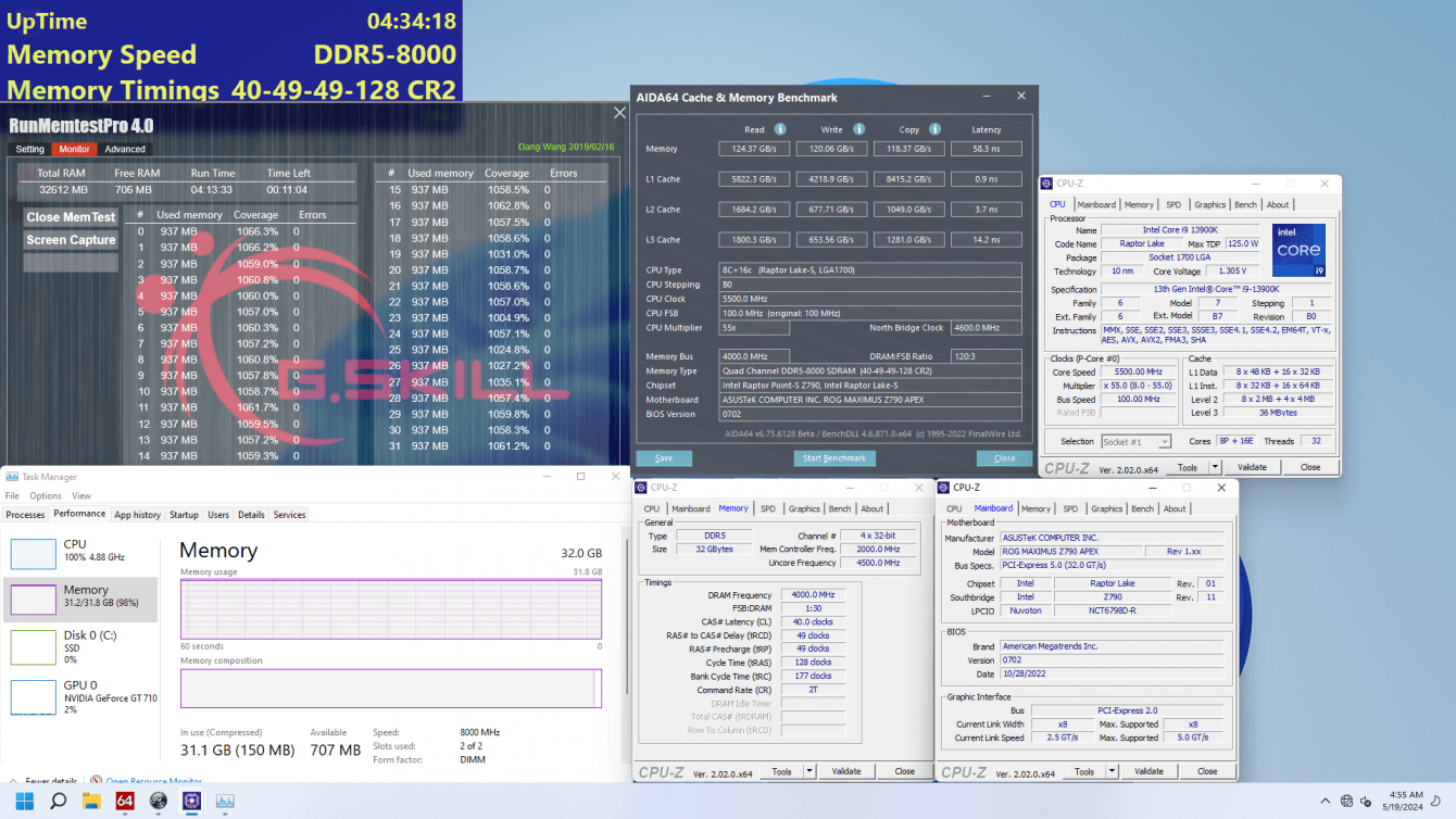 G.Skill: show the fabulous performance of the DDR5-8000