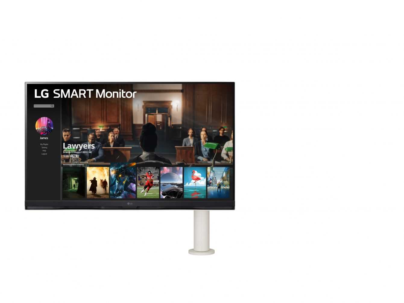 LG: here is the new 32 "4K Smart Monitor