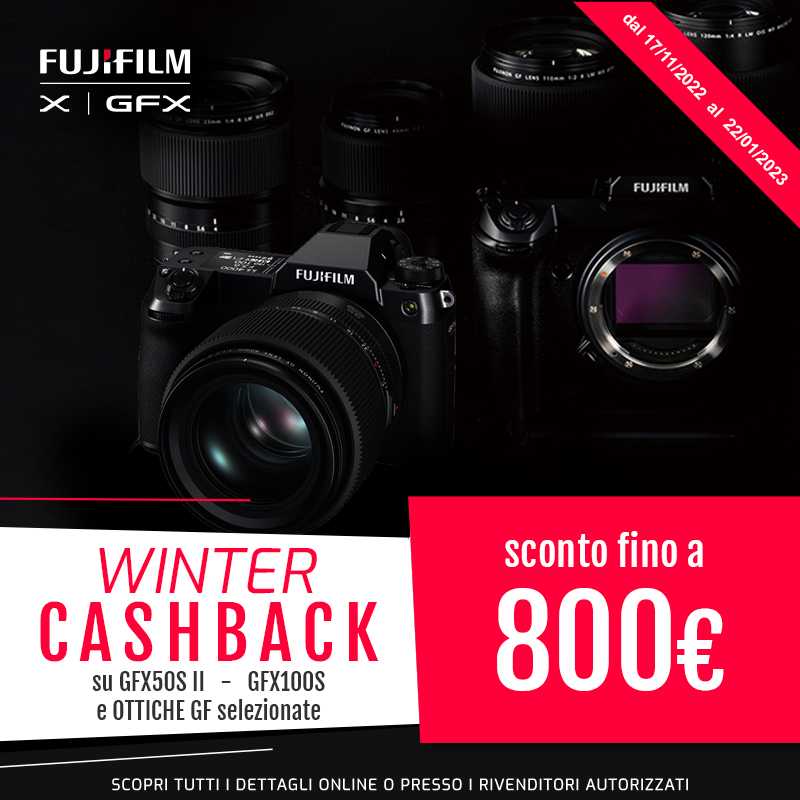Fujifilm: Cashback arrives on GFX, Series X and MKX