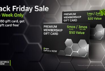 Con le nuove offerte GeForce NOW il Black Friday di NVIDIA diventa Green Thursday thumbnail
