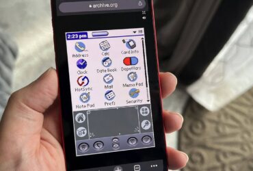 Ecco come trasformare il vostro smartphone in un Palm Pilot del 1996 thumbnail