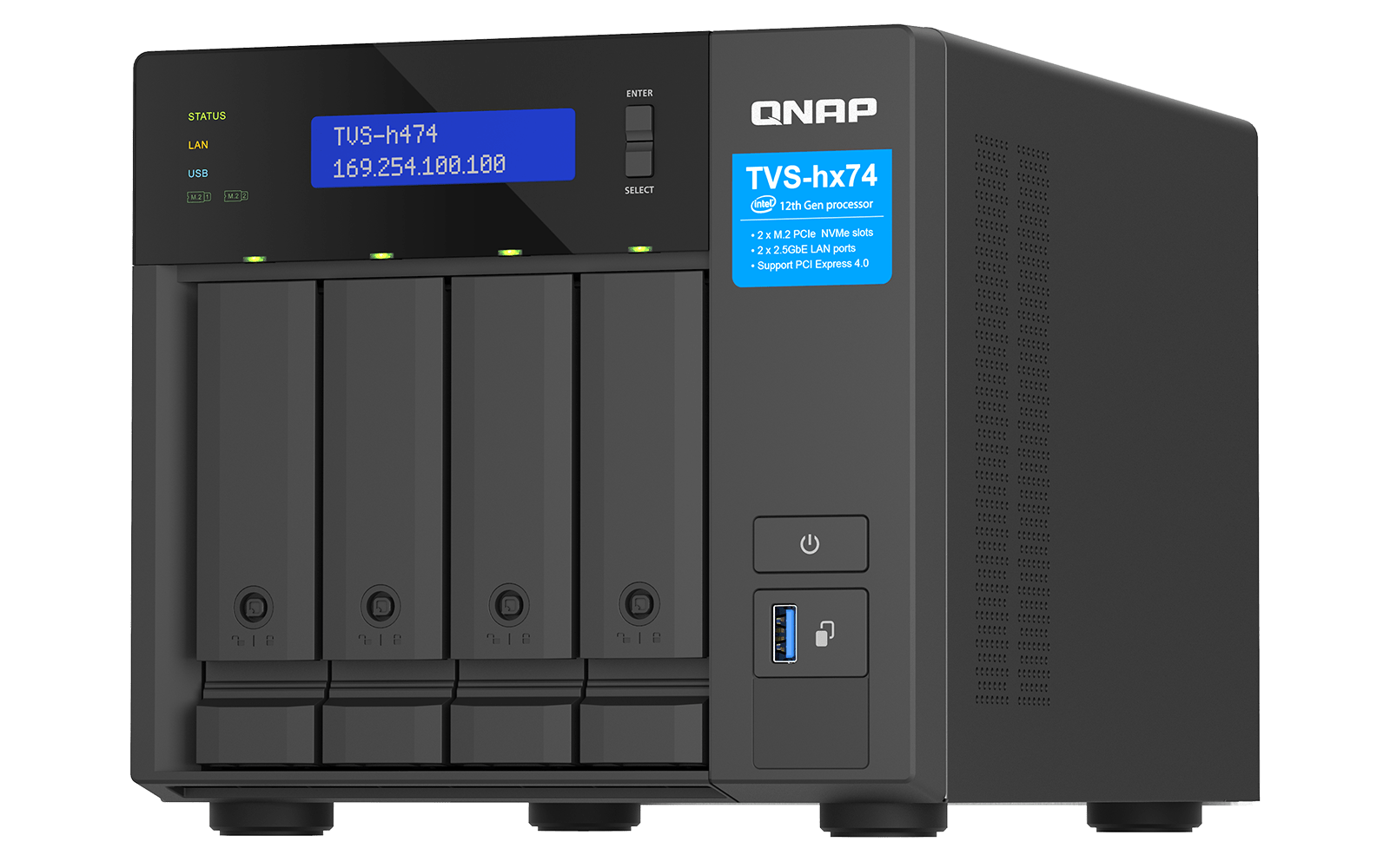 QNAP: Introducing New ZFS NAS TVS-hx74 Series
