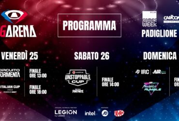 Tutti gli appuntamenti di PG Esports a Milan Games Week 2022 thumbnail