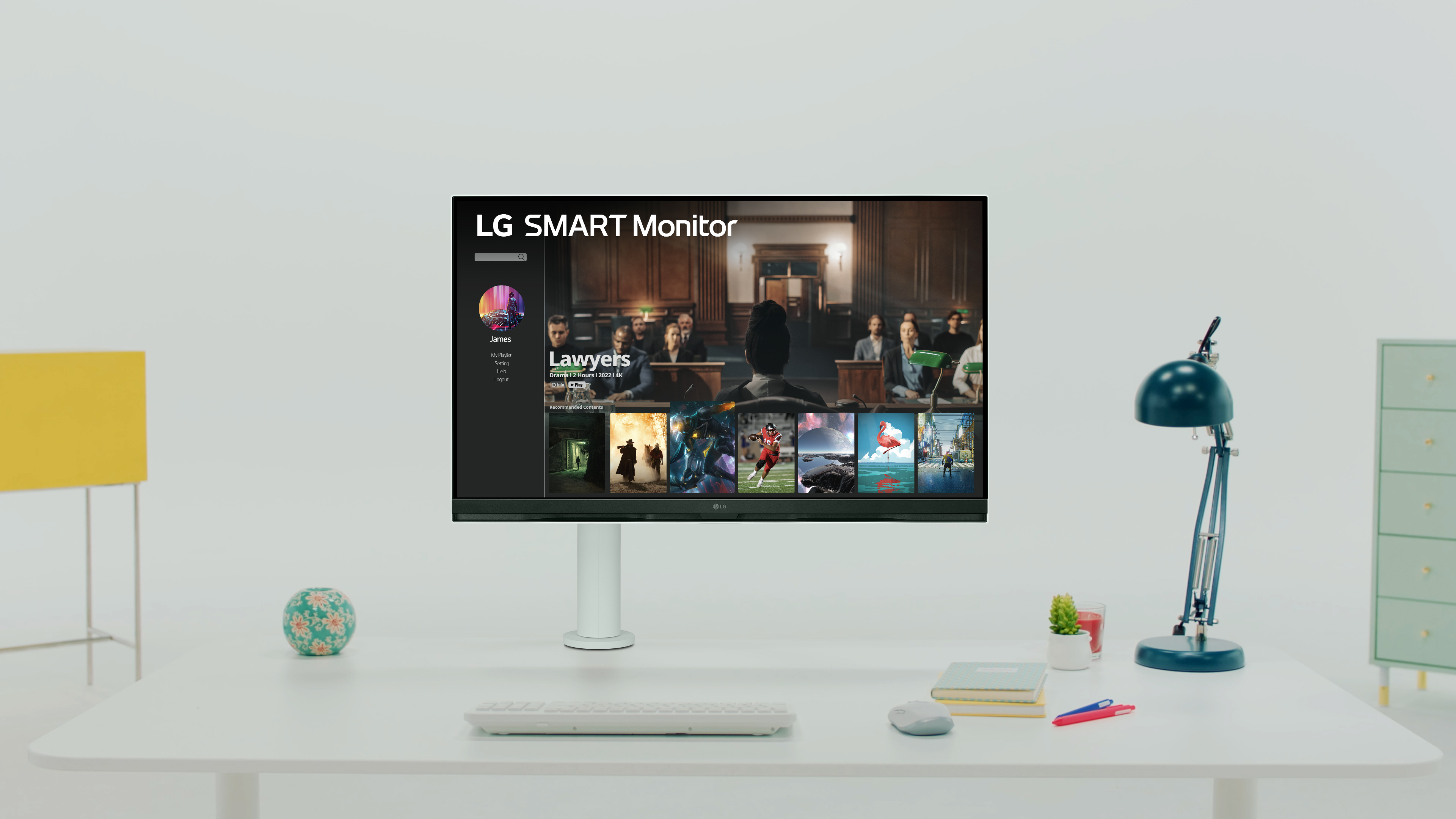 LG: here is the new 32 "4K Smart Monitor