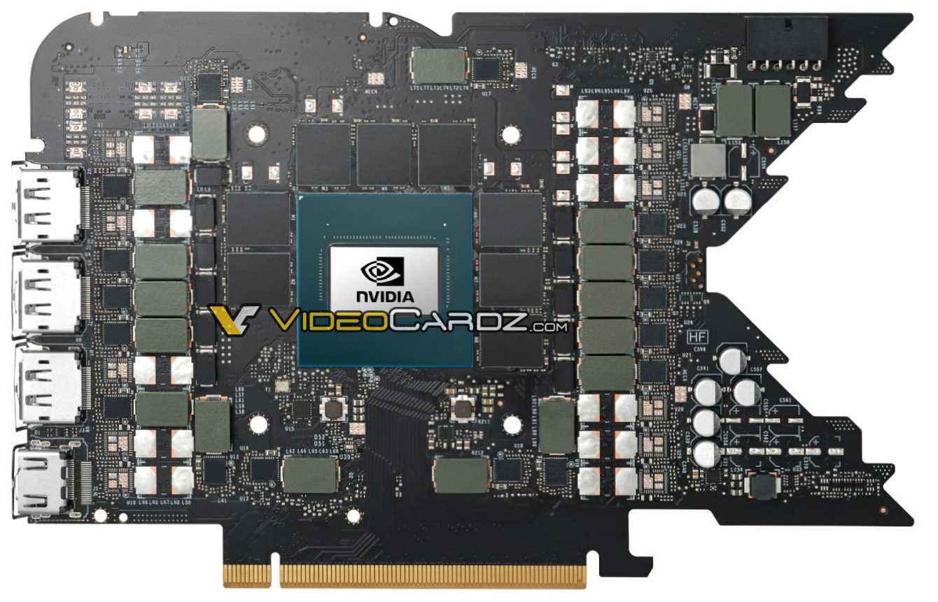 NVIDIA GeForce RTX 4080: il PCB appare in rete!