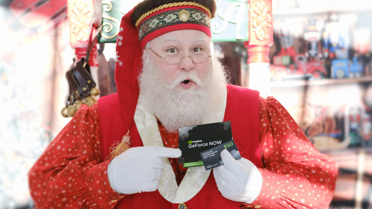 GeForce Now si veste da Babbo Natale: oltre 1.400 giochi in streaming thumbnail