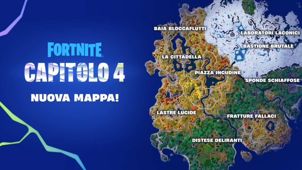 Fortnite map Chapter 4