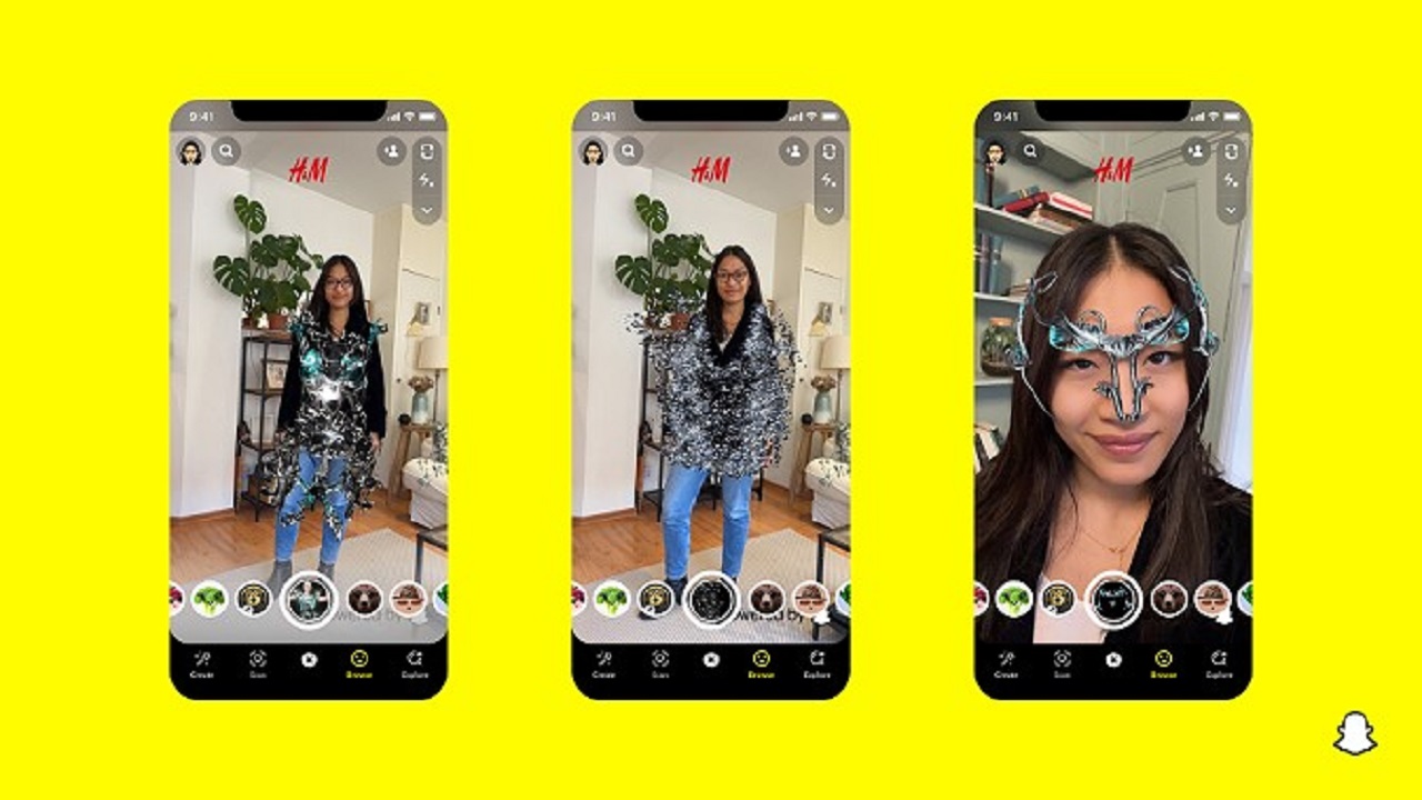 Snapchat annuncia una collaborazione nel fashion digitale con H&M thumbnail
