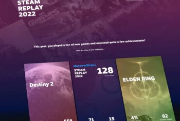 Steam Replay 2022 ti rivela quali sono i videogame che hai amato di più thumbnail