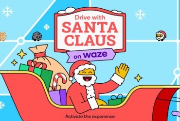 L'app Waze e Babbo Natale insieme agli automobilisti per le festività natalizie thumbnail