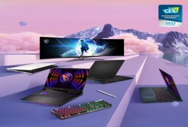 MSI presenta la nuova gamma di laptop al CES 2023 di Las Vegas thumbnail