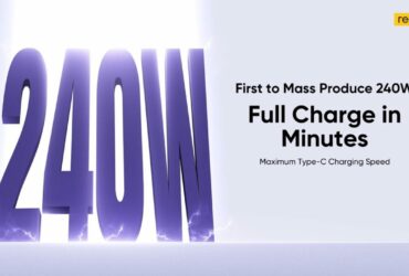 realme sarà il primo brand di smartphone a produrre tecnologia di ricarica da 240W thumbnail