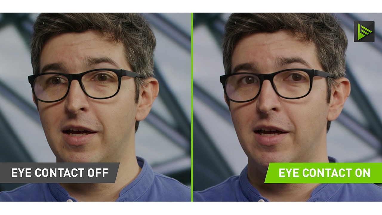 Nvidia Broadcast usa il deepfake per farvi guardare l'obiettivo thumbnail