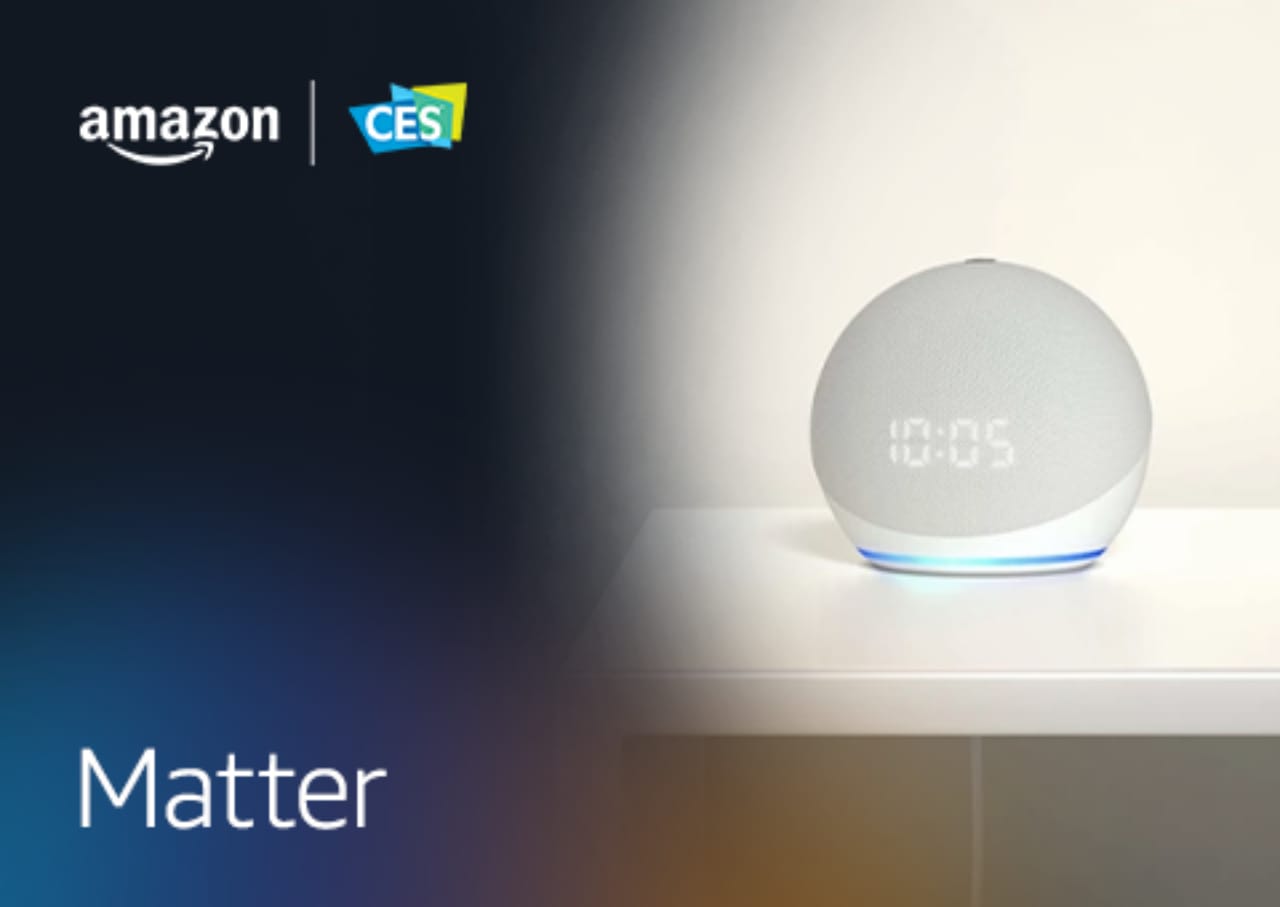 Amazon è al CES 2023 con Alexa Ambient Home Dev Kit e standard Matter thumbnail