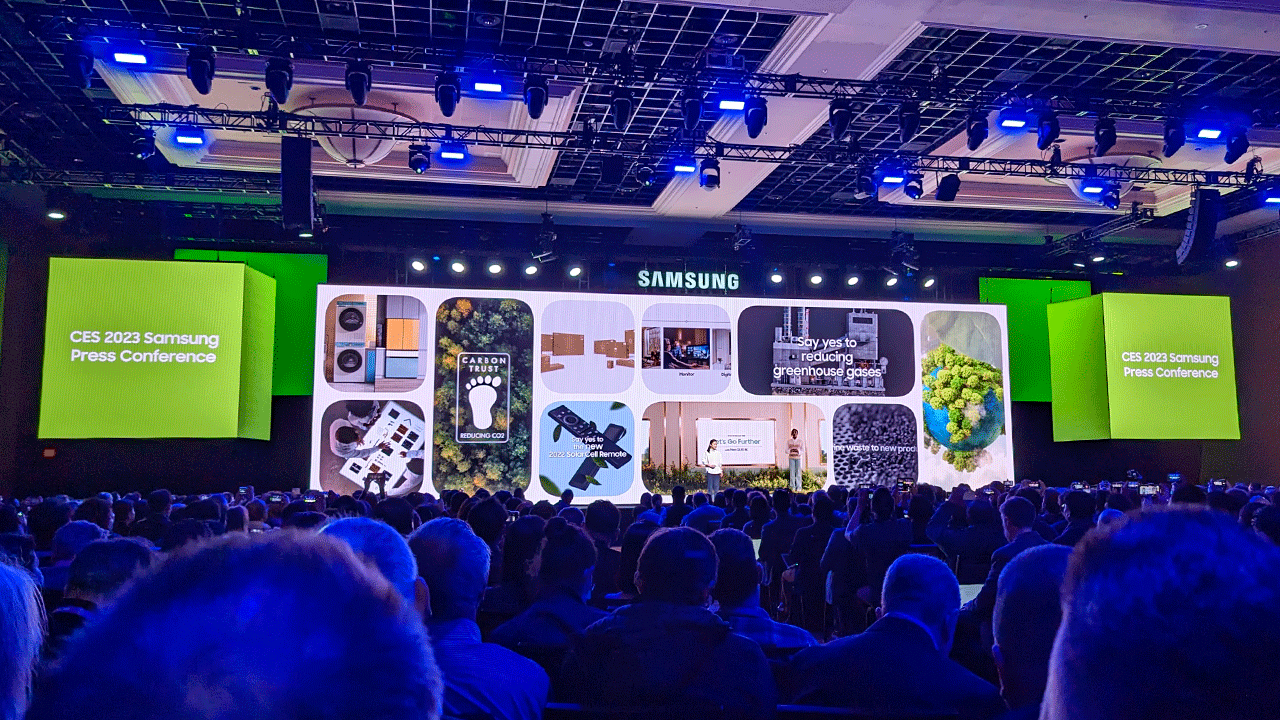 Samsung CES 2023 sustainability