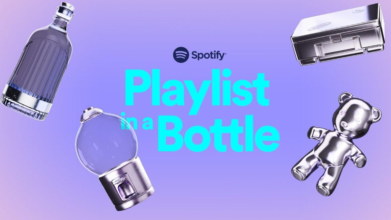Spotify's New Playlist in a Bottle Feature What Will You Be Listening