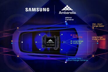 Samsung farà chip da 5nm per Ambarella, per le auto a guida autonoma thumbnail