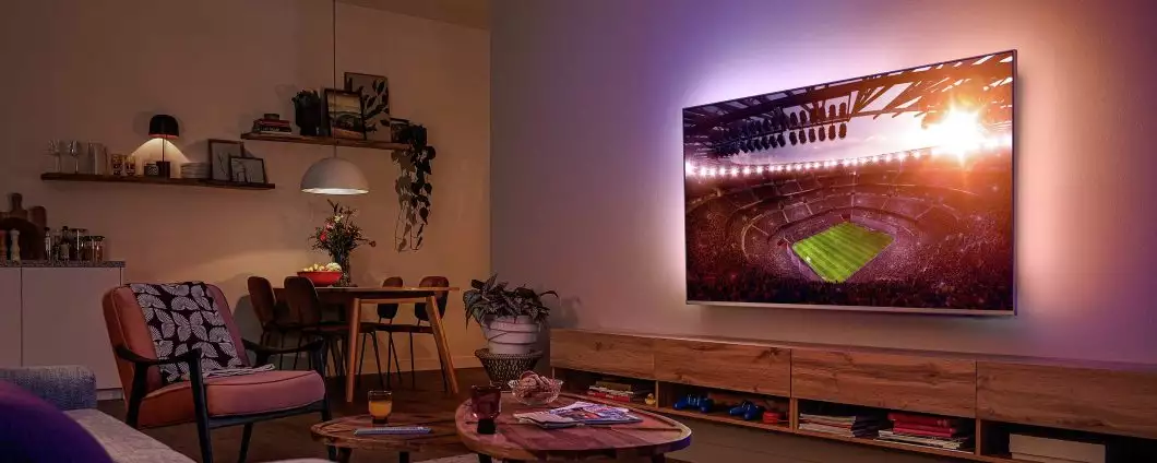 Philips TV & Sound and DAZN: the new frontier of sports streaming with Ambilight TV