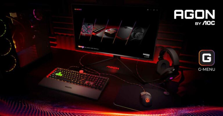 Take control with AGON by AOC's G-Menu
