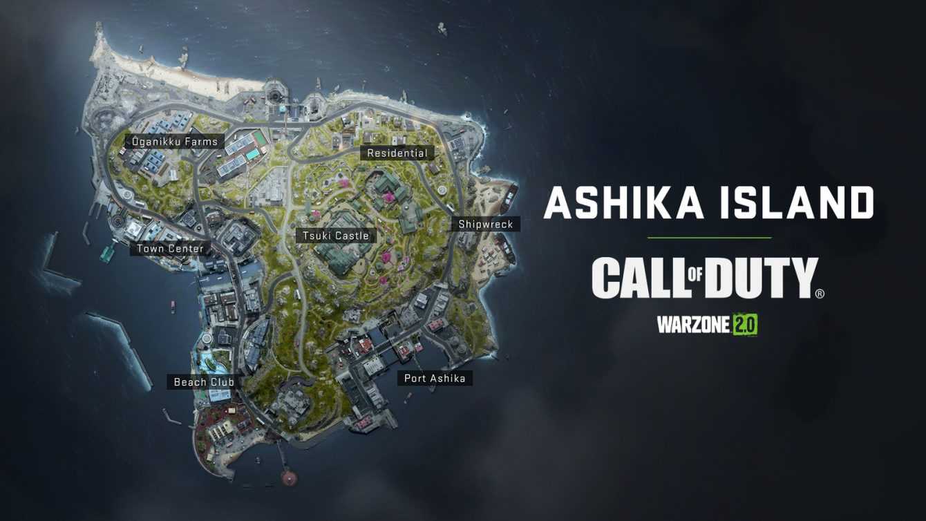 Warzone: Ashika Island new map guide