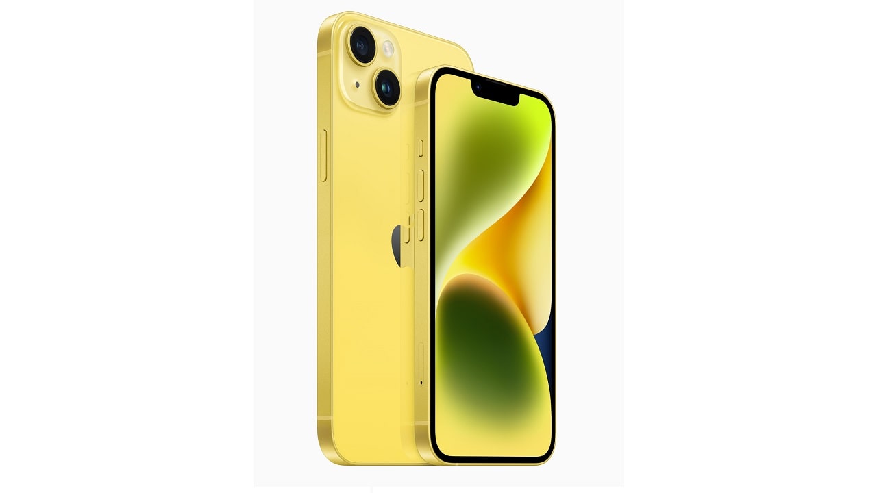 iPhone 14 e 14 Plus si colorano di giallo thumbnail