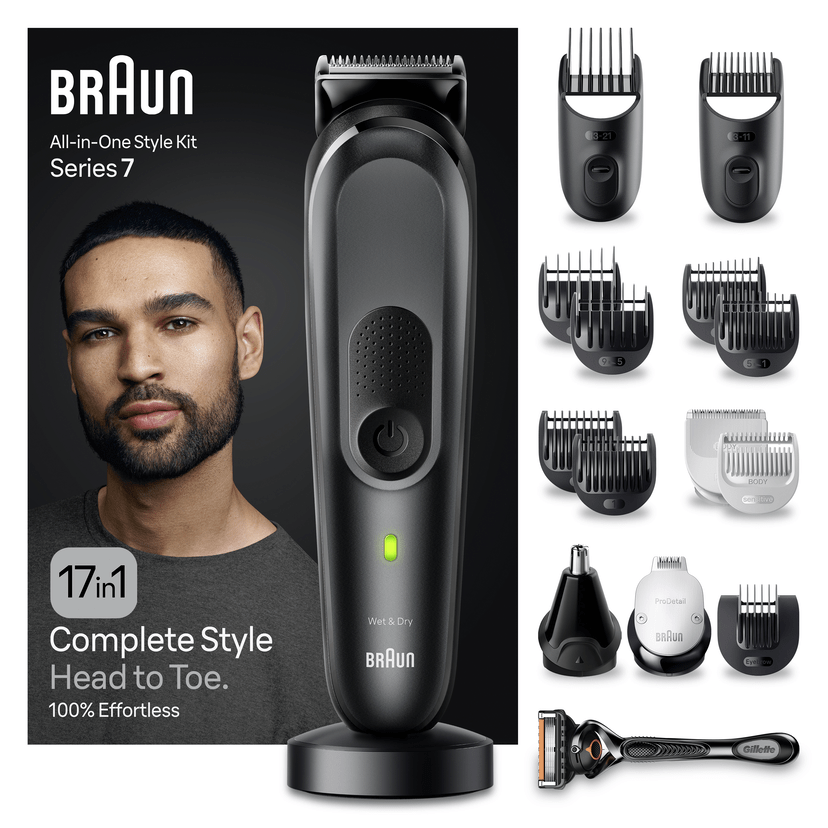 Braun unveils new line of stylers and body shavers