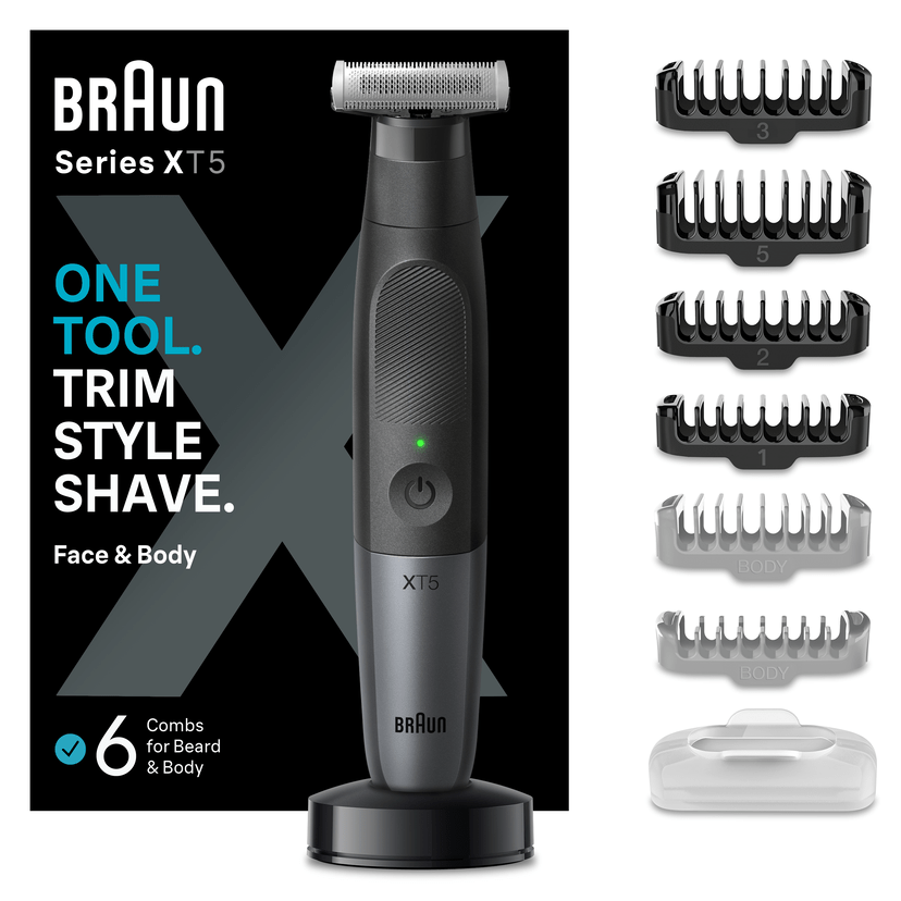 Braun unveils new line of stylers and body shavers