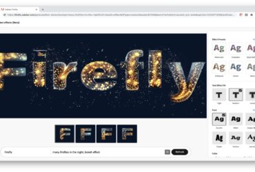 Adobe presenta Firefly, i nuovi servizi di AI generativa per immagini e testo thumbnail
