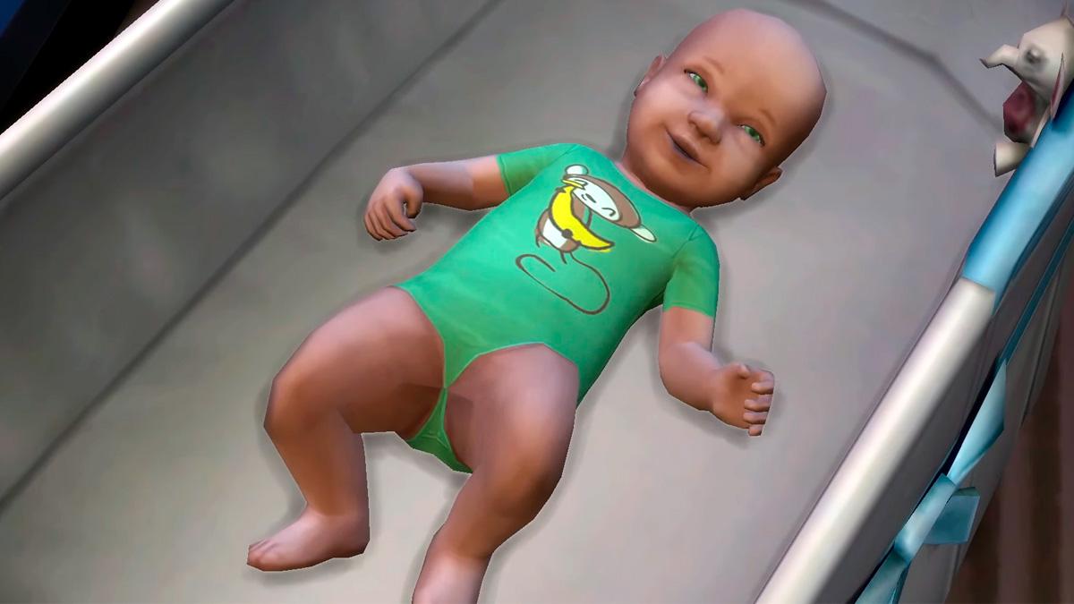 How to have a child of science in The Sims 4 and turn a bed into his crib