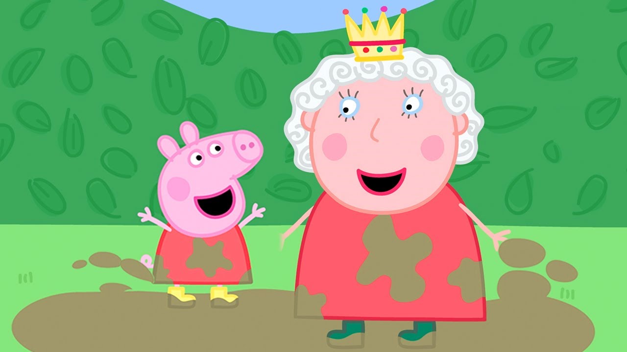 Nel nuovo gioco di Peppa Pig c’è un controverso omaggio alla regina Elisabetta II thumbnail